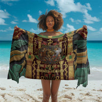 Sekhmet Sarong with Eye of Ra and Sacred Lion Symbol in Egyptian Healer