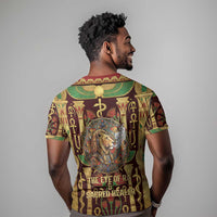 Sekhmet T shirt with Eye of Ra and Sacred Lion Symbol in Egyptian Healer