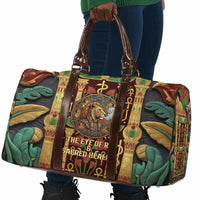 Sekhmet Travel Bag with Eye of Ra and Sacred Lion Symbol in Egyptian Healer