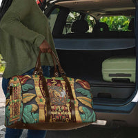 Sekhmet Travel Bag with Eye of Ra and Sacred Lion Symbol in Egyptian Healer