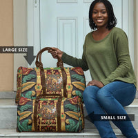 Sekhmet Travel Bag with Eye of Ra and Sacred Lion Symbol in Egyptian Healer