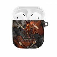 Menhit Egyptian AirPods Case Warrior Goddess Fiery Lion Eye Arrows and Blood Battle
