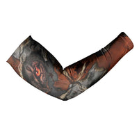 Menhit Egyptian Arm Sleeves Warrior Goddess Fiery Lion Eye Arrows and Blood Battle