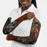 Menhit Egyptian Arm Sleeves Warrior Goddess Fiery Lion Eye Arrows and Blood Battle