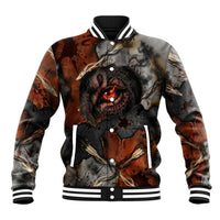 Menhit Egyptian Baseball Jacket Warrior Goddess Fiery Lion Eye Arrows and Blood Battle
