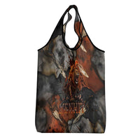 Menhit Egyptian Grocery Bag Warrior Goddess Fiery Lion Eye Arrows and Blood Battle