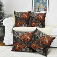 Menhit Egyptian Pillow Cover Warrior Goddess Fiery Lion Eye Arrows and Blood Battle