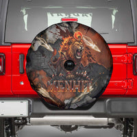 Menhit Egyptian Spare Tire Cover Warrior Goddess Fiery Lion Eye Arrows and Blood Battle