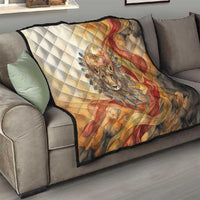 Menhit Quilt Lioness Warrior Goddess Uraeus Serpent Fire and Feathers Ancient Egyptian