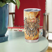 Menhit Tumbler Cup Lioness Warrior Goddess Uraeus Serpent Fire and Feathers Ancient Egyptian