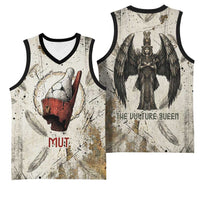 Mut Basketball Jersey Vulture Queen Egyptian Mother Goddess Wings Feathers