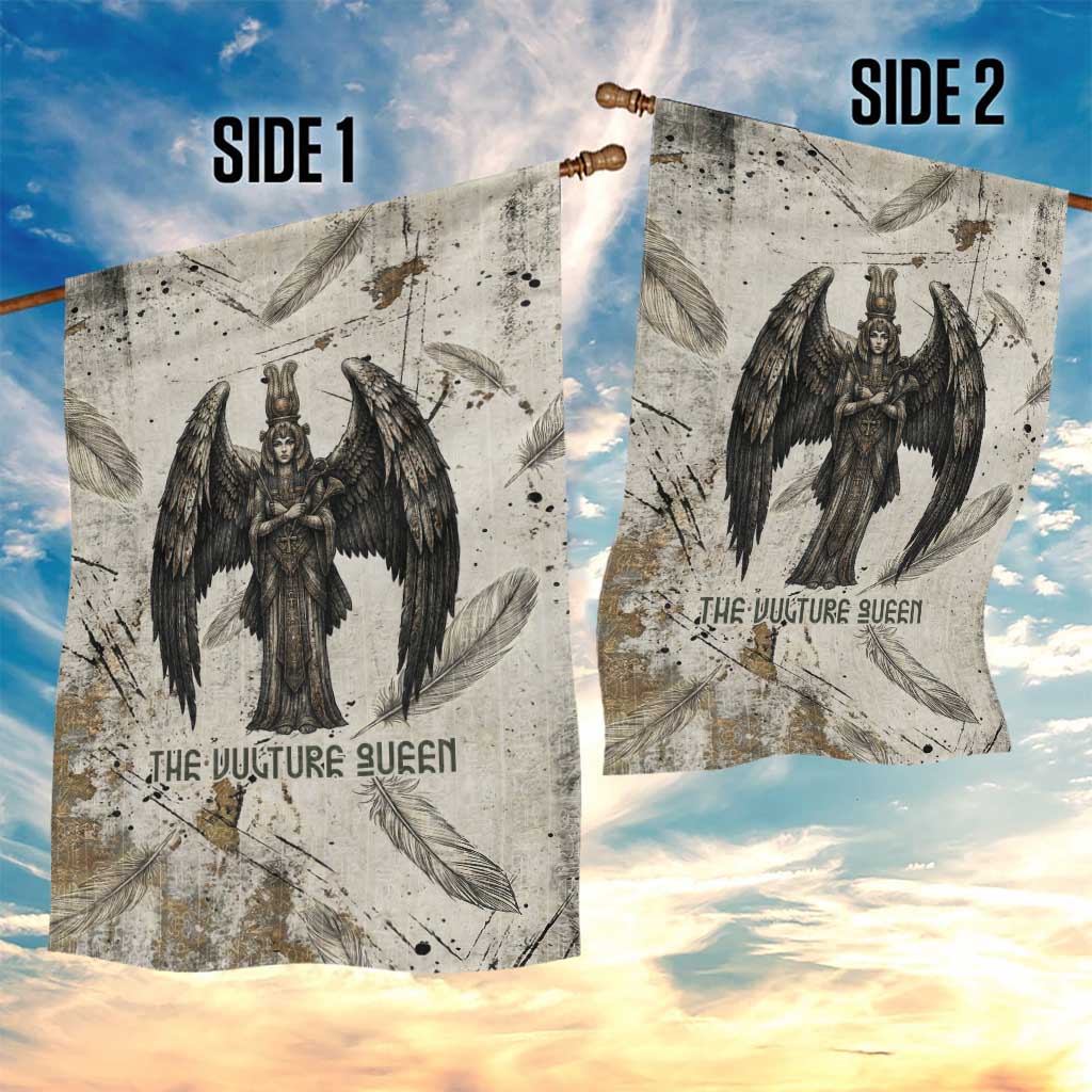 Mut Garden Flag Vulture Queen Egyptian Mother Goddess Wings Feathers