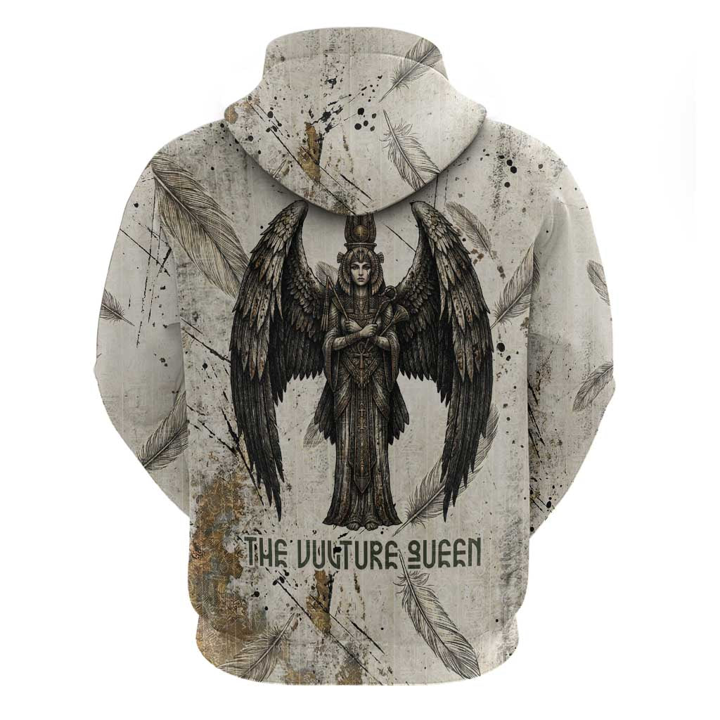 Mut Hoodie Vulture Queen Egyptian Mother Goddess Wings Feathers