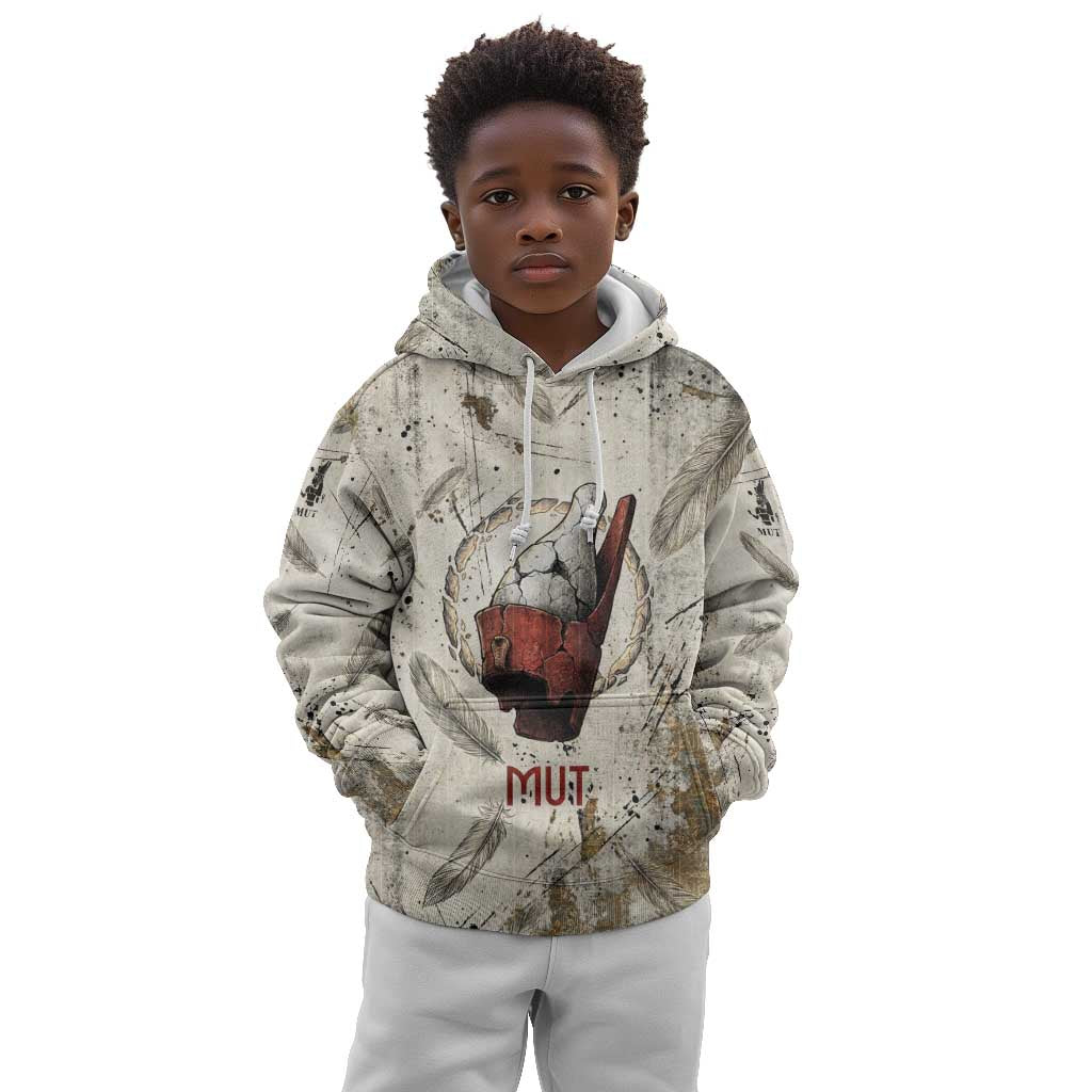 Mut Kid Hoodie Vulture Queen Egyptian Mother Goddess Wings Feathers