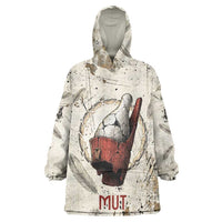 Mut Kid Wearable Blanket Hoodie Vulture Queen Egyptian Mother Goddess Wings Feathers