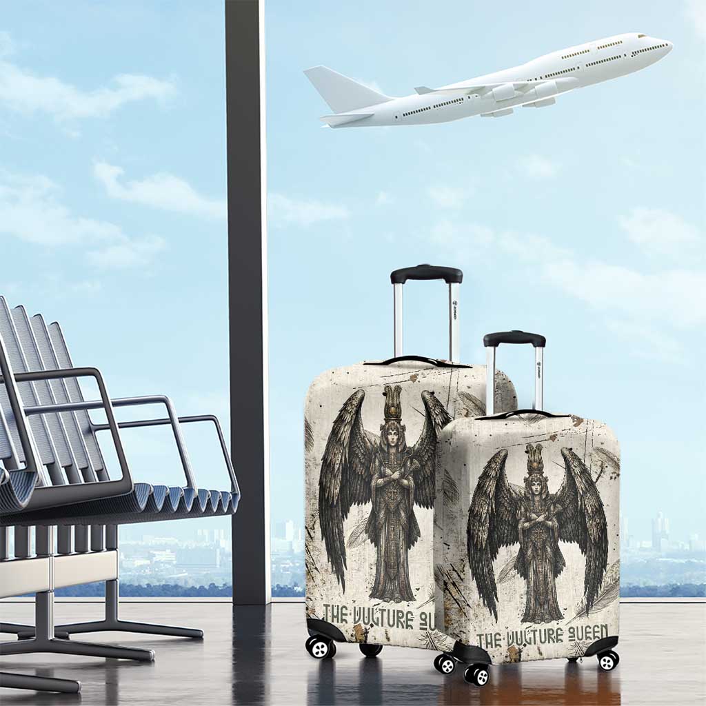 Mut Luggage Cover Vulture Queen Egyptian Mother Goddess Wings Feathers