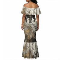 Mut Mermaid Dress Vulture Queen Egyptian Mother Goddess Wings Feathers
