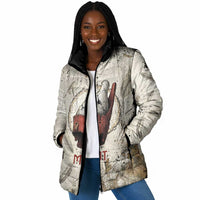 Mut Padded Jacket Vulture Queen Egyptian Mother Goddess Wings Feathers