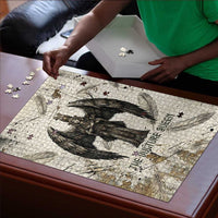 Mut Puzzle Vulture Queen Egyptian Mother Goddess Wings Feathers