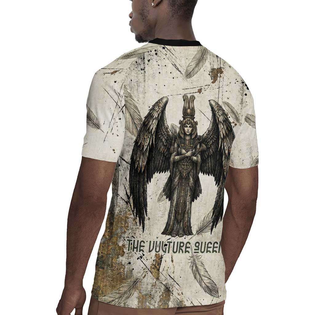 Mut Rugby Jersey Vulture Queen Egyptian Mother Goddess Wings Feathers