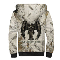 Mut Sherpa Hoodie Vulture Queen Egyptian Mother Goddess Wings Feathers