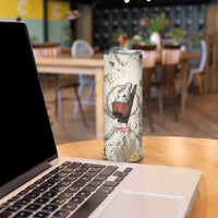 Mut Skinny Tumbler Vulture Queen Egyptian Mother Goddess Wings Feathers