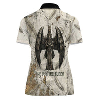 Mut Women Polo Shirt Vulture Queen Egyptian Mother Goddess Wings Feathers