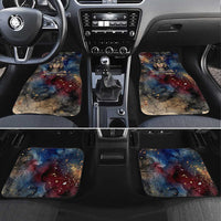 Mut Car Mats The Lioness of Thebes Egyptian Goddess Cosmic Crown Adorned Warrior Queen Design