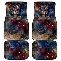 Mut Car Mats The Lioness of Thebes Egyptian Goddess Cosmic Crown Adorned Warrior Queen Design