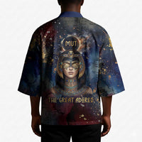 Mut Kimono The Lioness of Thebes Egyptian Goddess Cosmic Crown Adorned Warrior Queen Design