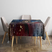 Mut Tablecloth The Lioness of Thebes Egyptian Goddess Cosmic Crown Adorned Warrior Queen Design