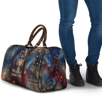 Mut Travel Bag The Lioness of Thebes Egyptian Goddess Cosmic Crown Adorned Warrior Queen Design