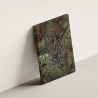 Neith Egyptian Canvas Wall Art War Goddess Terrifying One Dual Spears and Shield Battle Worn