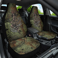 Neith Egyptian Car Seat Cover War Goddess Terrifying One Dual Spears and Shield Battle Worn