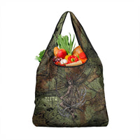 Neith Egyptian Grocery Bag War Goddess Terrifying One Dual Spears and Shield Battle Worn
