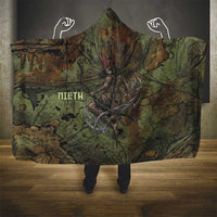 Neith Egyptian Hooded Blanket War Goddess Terrifying One Dual Spears and Shield Battle Worn