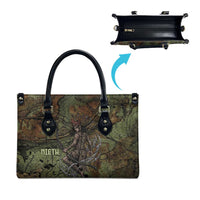 Neith Egyptian Leather Bag War Goddess Terrifying One Dual Spears and Shield Battle Worn