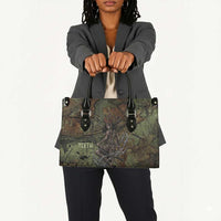 Neith Egyptian Leather Bag War Goddess Terrifying One Dual Spears and Shield Battle Worn