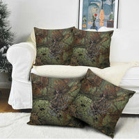 Neith Egyptian Pillow Cover War Goddess Terrifying One Dual Spears and Shield Battle Worn