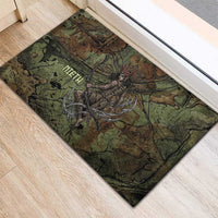 Neith Egyptian Rubber Doormat War Goddess Terrifying One Dual Spears and Shield Battle Worn