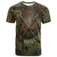 Neith Egyptian T shirt War Goddess Terrifying One Dual Spears and Shield Battle Worn