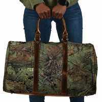 Neith Egyptian Travel Bag War Goddess Terrifying One Dual Spears and Shield Battle Worn