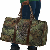 Neith Egyptian Travel Bag War Goddess Terrifying One Dual Spears and Shield Battle Worn