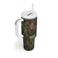 Neith Egyptian Tumbler With Handle War Goddess Terrifying One Dual Spears and Shield Battle Worn