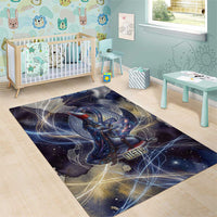 Neith Egyptian Area Rug Goddess Mother of All Cosmic Threads