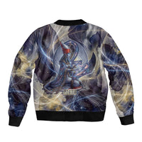 Neith Egyptian Bomber Jacket Goddess Mother of All Cosmic Threads