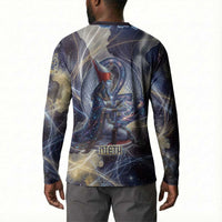 Neith Egyptian Button Sweatshirt Goddess Mother of All Cosmic Threads