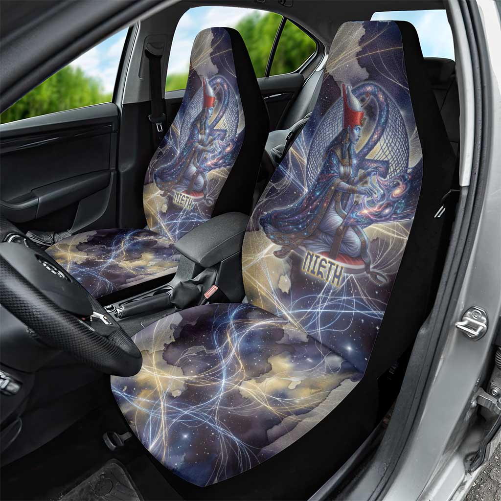 Neith Egyptian Car Seat Cover Goddess Mother of All Cosmic Threads