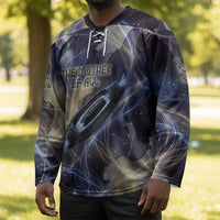 Neith Egyptian Hockey Jersey Goddess Mother of All Cosmic Threads