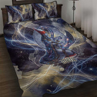 Neith Egyptian Quilt Bed Set Goddess Mother of All Cosmic Threads